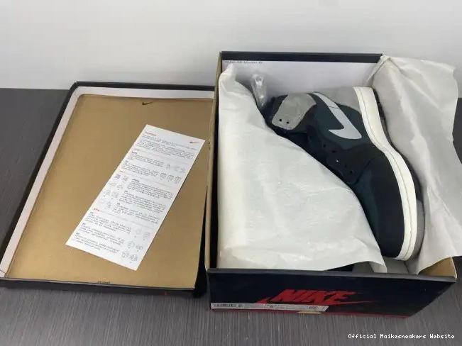 Official Maikesneakers Grey Element DB2889-001 1 Gore-Tex Black Particle Jordan Retro High 0602